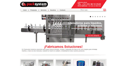 Desktop Screenshot of packsystem.com.mx